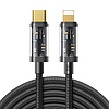 Joyroom kábel USB Type C - Lightning PD 20W 2m fekete (S-CL020A20-black)