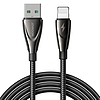 Joyroom Pioneer Series SA31-AL3 USB-A / Lightning 3A kábel 1,2 m - fekete