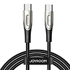Joyroom Star-Light Series SA27-CC5 USB-C / USB-C kábel 100W 1,2m - fekete