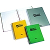 Le Color Note Book spirálfüzet A4 6x25 lapos kockás színregiszteres keményfedeles PP fedél / 30160 / 2