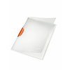 Leitz Color Clip Magic klipmappa A4 átlátszó narancs kapacitás 30 lapig 41740045