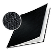 Leitz ImpressBind könyvkötőborító A4 14 mm fekete szövethatású felület 106-140 lap 10 db / doboz 73930095