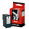 Lexmark 32 Black tintapatron eredeti 018C0032E 018CX032E