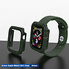 Lito - Watch Armor 360 tok + képernyővédő fólia - Apple Watch 4 / 5/ 6/ SE / SE 2 (40mm) - zöld (KF2312345)