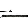 LogiLink 19" PDU with 9 german sockets without ON/OFF switch (PDU9C03)
