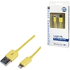 Logilink Apple Lightning - USB csatlakozó kábel, 1.00 m, sárga (UA0201)