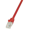 LogiLink CAT6 U/UTP Patch Cable EconLine AWG24 red 1,00m (CP2034U)