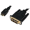 LOGILINK Mini-HDMI apa DVI-D kábel apa, 2.0 m (CHM004)
