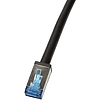 Logilink Outdoor PE Patch Cable CAT.6A S/FTP, black, 5.0m (CQ7073S)