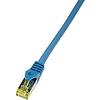 Logilink Patch Cable Cat.6a GHMT S/FTP blue 10m, GHMT certified (CQ5096S)