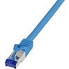 Logilink Patch cable Cat.6A S/FTP Ultraflex 3P/GHMT certified, blue 7.5m (C6A086S)