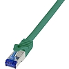 Logilink Patch cable Cat.6A S/FTP Ultraflex 3P/GHMT certified, green 7.5m (C6A085S)