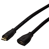 Logilink USB 2.0 Cable, Micro BM to Micro BF, 2m (CU0123)