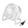 Logilink USB ventilátor, 12,7 cm (5 hüvelyk), fehér (UA0402)