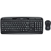 Logitech Cordless billentyűzet MK330 HU + egér fekete 920-003993