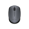 Logitech M170 vezetéknélküli rádiós optikai USB egér, szürke / 910-004642