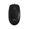 Logitech OEM B100 vezetékes optikai egér 3 gombos 800dpi fekete 910-003357