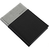 Lux A5 napi határidőnapló fehér lap matt hőre színeződő műbőr borítás grafit 2024