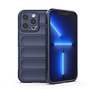 Magic Shield Case iPhone 13 Pro rugalmas páncélozott borítása sötétkék