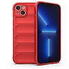 Magic Shield Case tok iPhone 14 Plus-hoz rugalmas páncélozott borítás piros
