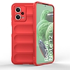 Magic Shield tok Xiaomi Redmi Note 12 5G / Poco X5 5G rugalmas páncélburkolathoz, piros