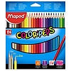 Maped Color Peps színesceruza készlet 24db-os normál háromszög 183224