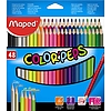 Maped Color Peps színesceruza készlet 48db-os normál háromszög 832048