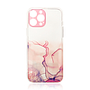Márvány tok iPhone 13 Pro Max Gel Cover márvány rózsaszín