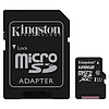 Micro SD kártya Kingston 128GB Canvas Select UHS-I Class10 MB+adapter SDCS2/128GB