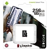 MIcro SD kártya Kingstone 256GB Canvas Select UHS-I Class10 MB+adapter SDCS2/256GB
