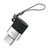 Micro USB adapter USB-C XO NB149-A, fekete (NB149-A)