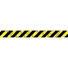 Öntapadó veszélyt jelző csík sárga-fekete 10 cm x 1 fm