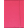 Papír gumis mappa Optima Fluo A4 pink 600 gr., Akció a készlet erejéig!