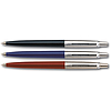 Parker Royal Jotter golyóstoll, fém, nyomógombos rozsdamentes acél, arany klipsz 0,7 mm kék írásszín 1953182