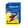 Pelikan 407F alkoholos rostirón piros, kerek hegy 1,5mm