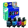 Pelikan Brother LC900 Multipack Black Cyan Magenta Yellow tintapatron 1x20ml + 3x14ml 355041 Gr. 1034