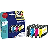 Pelikan Brother LC970 Multipack Black Cyan Magenta Yellow tintapatron 1x14ml + 3x9ml 360670 Gr. 1060