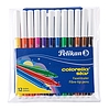 Pelikan Colorella Star filctoll vízbázisú, kimosható 0,8mm 12db-os készlet C302 00908806