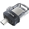 Pendrive 16GB Sandisk Dual drive csatlakozók USB 2.0 Micro B dugó OTG / USB 3.0 A dugó 173383