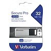 Pendrive 32GB Verbatim Secure Data Pro PC & MAC, GDPR,  USB 3.0 98665