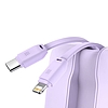 Powerbank Baseus Elf 10000mAh 22.5W + Cable USB-C, Lightning, purple (PPJL010005)