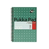 Pukka Pad Metallic Jotta spirálfüzet A4+ 100 lapos vonalas keményfedeles