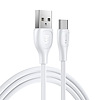 Remax Lesu Pro USB - USB Type C adattöltő kábel 480 Mbps 2,1 A 1 m fehér (RC-160a fehér)