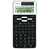 Sharp EL506TS-WH számológép tudományos 10 + 2 számjegy 470 funkció fehér-fekete