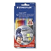 Staedtler ergo soft 157 színesceruza készlet 12db-os normál háromszög környezetbarát