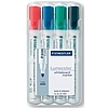 Staedtler Lumocolor 351 táblamarker 2 mm kerek hegy 4 db-os készlet