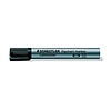 Staedtler Lumocolor 356 flipchart marker fekete 2 mm kerek hegy