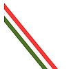 Tasakzáró ragasztószalag 9 mm x 66 fm nemzeti színű