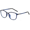 Techsuit - Anti-Blue Light Glasses Reflex PC (F2822) - Kerek - Kék (KF236886)