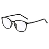 Techsuit - Anti-Blue Light Glasses Reflex PC (F2822) - Kerek - Világos fekete (KF236910)